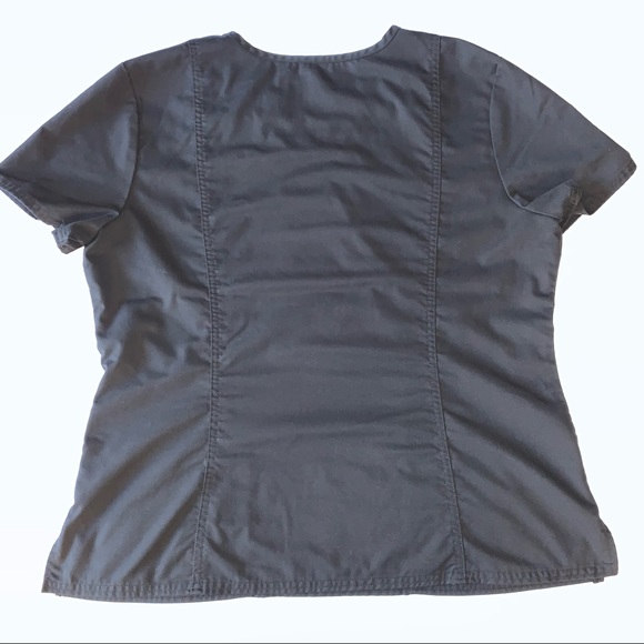 WOMEN'S REVOLUTION BY CHEROKEE V-NECK SOLID TOP - Picture 5 of 5